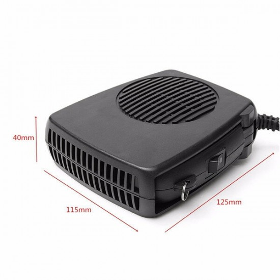 200W 12V/24V Car Heater Fan Cooler Dryer Defroster Demister with Handle 200W 12V/24V Car Heater Fan Cooler Dryer Defroster Demister with Handle