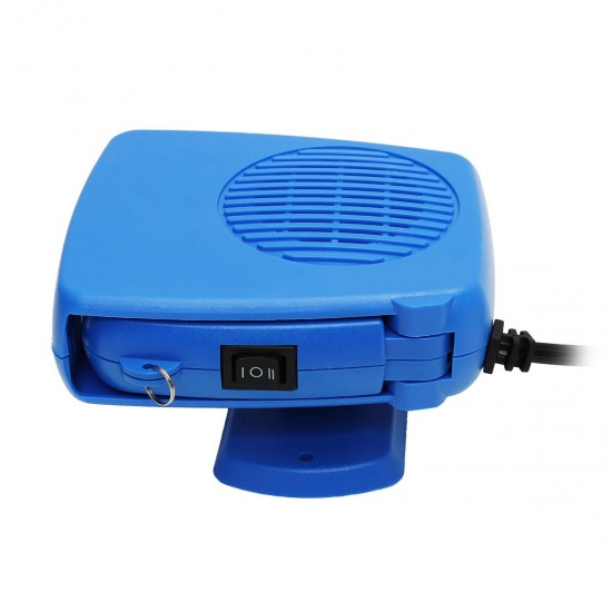 200W DC 12V Portable Car Ceramic Heating Cooling Heater Fan Defroster Demister