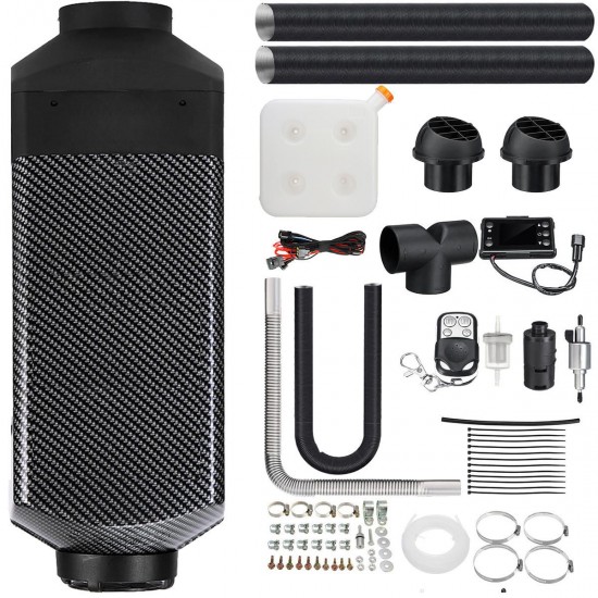 24V 8KW Air Diesel Parking Heater 15L Tank LCD Switch Remote Trucks Boat Trailer 24V 8KW Air Diesel Parking Heater 15L Tank LCD Switch Remote Trucks Boat Trailer