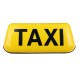 38cm Universal TAXI Cab Roof Sign Top Topper Waterproof Car Magnetic Sign Lamp Light Shell