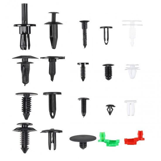 425Pcs Car Auto Body Retainer Assortment Shell Clips Pins Tailgate Handle Rod Clip Retainer For Honda GM