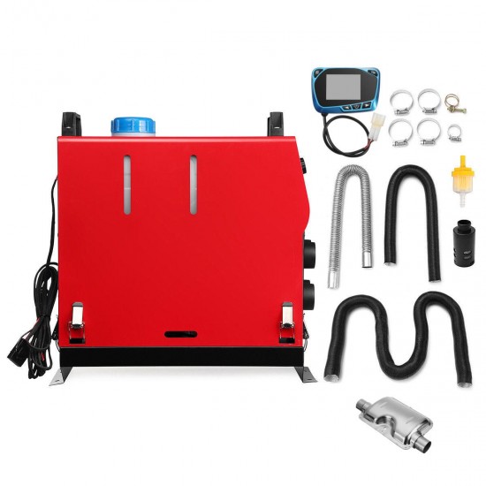 5KW 24V Car Air Diesels Heating For Trucks Motor-Homes Boats Bus with Newest LCD Remote Control Switch Silencer 5KW 24V Car Air Diesels Heating For Trucks Motor-Homes Boats Bus with Newest LCD Remote Control Switch Silencer