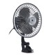 6 Inch Black 12V 24V Mini Car Air Fan Adsorption Ventilation Cooling Portable Fan 6 Inch Black 12V 24V Mini Car Air Fan Adsorption Ventilation Cooling Portable Fan