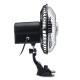 6 Inch Black 12V 24V Mini Car Air Fan Adsorption Ventilation Cooling Portable Fan 6 Inch Black 12V 24V Mini Car Air Fan Adsorption Ventilation Cooling Portable Fan