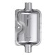 60cm Stainless Steel Exhaust Pipe 24mm Silencer Muffler For Car Parking Air Diesel Heater