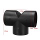 75mm Car Heater Air Vent Ducting T Piece Elbow Pipe Outlet Exhaust Connector