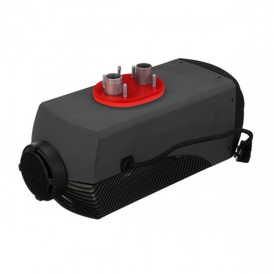 8KW 12V LCD Four-button Remote Control + Silencer Double Tube + Three-way Car Heater 8KW 12V LCD Four-button Remote Control + Silencer Double Tube + Three-way Car Heater
