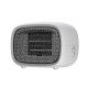 Small White Car Heater Fan Car Small Air Conditioner Small Speed Hot Electric Fan
