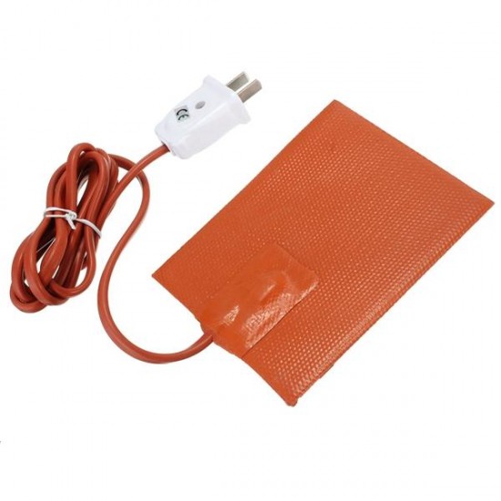 Car Engine Oil Heater Pad Silicone 100W 120V with Plug Universal Car Engine Oil Heater Pad Silicone 100W 120V with Plug Universal