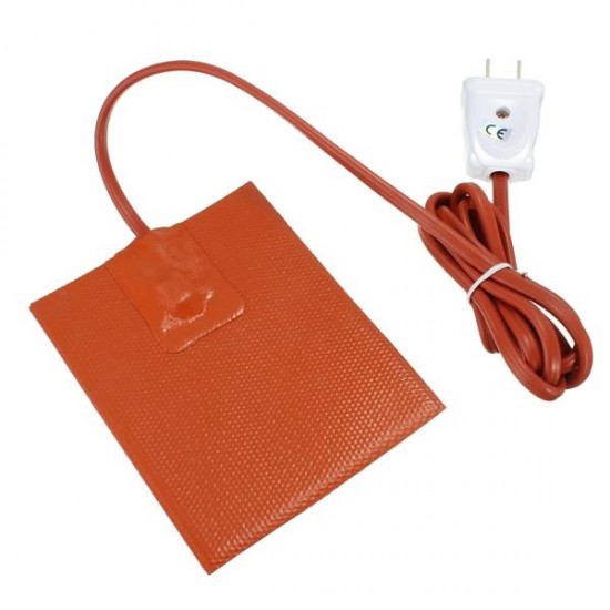 Car Engine Oil Heater Pad Silicone 100W 120V with Plug Universal Car Engine Oil Heater Pad Silicone 100W 120V with Plug Universal