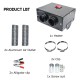 Car Heater Defroster 1500w High Power Defrost Fog Machine 12v/24v Car Heating Car Appliances Car Heater Defroster 1500w High Power Defrost Fog Machine 12v/24v Car Heating Car Appliances