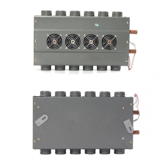 DC 12V 24V 12 Holes 4 Fan Universal Heater Defroster Double Side Compact For Car Truck DC 12V 24V 12 Holes 4 Fan Universal Heater Defroster Double Side Compact For Car Truck