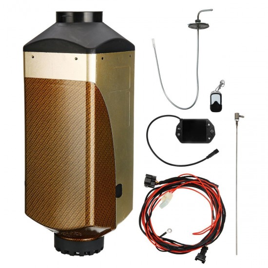12V 8KW Parking Diesel Air Heater Compact Diamond LCD Switch With One-way Small Remote Control 12V 8KW Parking Diesel Air Heater Compact Diamond LCD Switch With One-way Small Remote Control