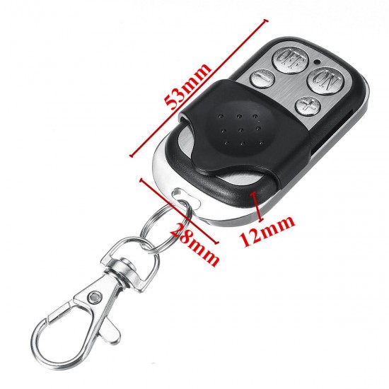 Parking Heater Car Heater Four-button Silver Remote Control Without Battery