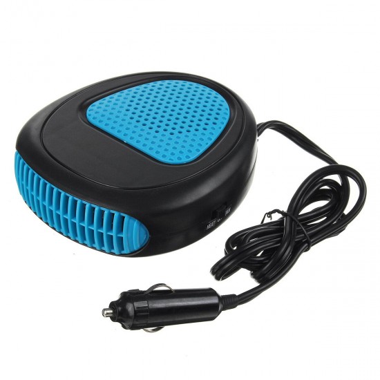 Portable 12/24V Electric Car Heater DC Heating Fan Defogger Defroster Demister Portable 12/24V Electric Car Heater DC Heating Fan Defogger Defroster Demister
