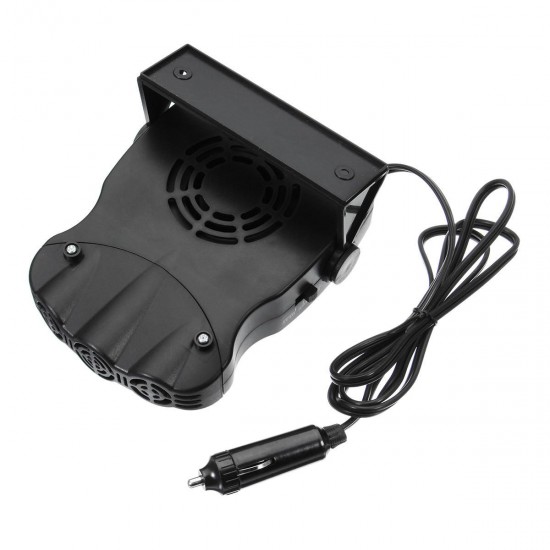 Portable 2 In 1 12V 150W Auto Car Heater Defroster Hot Cool Fan Windscreen