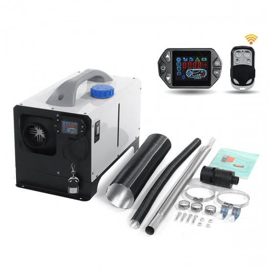 All In One 12V 8KW Car Diesel Air Heater Parking Warmer Tool All In One 12V 8KW Car Diesel Air Heater Parking Warmer Tool
