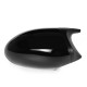 1 Pair M3 Style Mirror Cap Cover Gloss Black For BMW 3 Series E90 E91 E92 E93