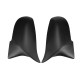 1 Pair Matte Black Car Rearview Mirror Cover Cap For BMW F20 F21 F22 F30 F32 F36 X1 F87 M3