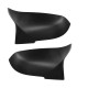 1 Pair Matte Black Car Rearview Mirror Cover Cap For BMW F20 F21 F22 F30 F32 F36 X1 F87 M3