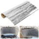 100cmx100cm Heat Insulation Cotton Mat Fiber Glass Shield For Car Engine Hood Muffler