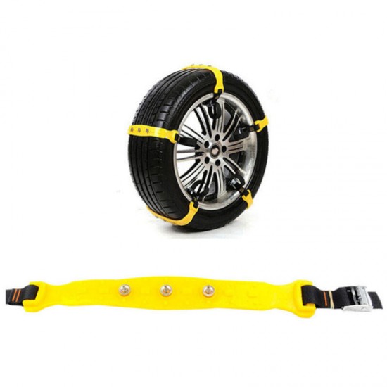 10pcs Car Snow Tyre Chains Belt Beef Tendon Anti-skid TPU Chain Big 235 and 295 Small 145 and 175 10pcs Car Snow Tyre Chains Belt Beef Tendon Anti-skid TPU Chain Big 235 and 295 Small 145 and 175