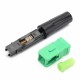 10pcs Green Ftth Embedded Quick Connector SC/APC Covered Wire Fiber Optic Connector APC 10pcs Green Ftth Embedded Quick Connector SC/APC Covered Wire Fiber Optic Connector APC
