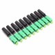 10pcs Green Ftth Embedded Quick Connector SC/APC Covered Wire Fiber Optic Connector APC 10pcs Green Ftth Embedded Quick Connector SC/APC Covered Wire Fiber Optic Connector APC