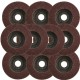 10pcs Polishing Wheel Film Angle Grinder 115mm Flap Sanding Discs 22.2mm Bore 40 Grit 10pcs Polishing Wheel Film Angle Grinder 115mm Flap Sanding Discs 22.2mm Bore 40 Grit