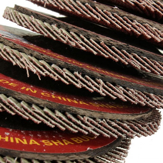 10pcs Polishing Wheel Film Angle Grinder 115mm Flap Sanding Discs 22.2mm Bore 40 Grit 10pcs Polishing Wheel Film Angle Grinder 115mm Flap Sanding Discs 22.2mm Bore 40 Grit