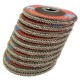 10pcs Polishing Wheel Film Angle Grinder 115mm Flap Sanding Discs 22.2mm Bore 40 Grit 10pcs Polishing Wheel Film Angle Grinder 115mm Flap Sanding Discs 22.2mm Bore 40 Grit