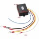 12V 433MHz Winch In Out Wireless Remote Controller Switch Kit For Truck Jeep SUV ATV Winch Warn 12V 433MHz Winch In Out Wireless Remote Controller Switch Kit For Truck Jeep SUV ATV Winch Warn