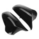 1Pair Side Mirror Cover Caps Replace Gloss Black For BMW F80 M3 F82 M4 2015-2018