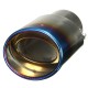 1Pcs Universal Car Auto Stainless Steel Exhaust Muffler Tailpipe Modification 1Pcs Universal Car Auto Stainless Steel Exhaust Muffler Tailpipe Modification