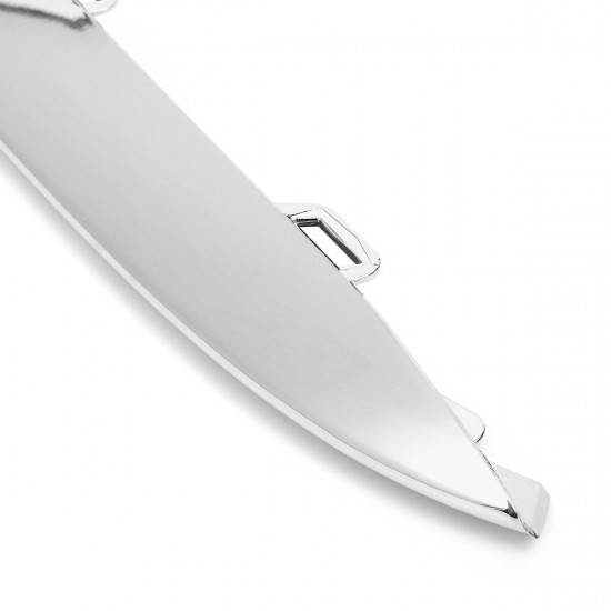 1pc Chrome Front Bumper Cover Trim Molding For Mercedes-Benz W212 E350 14-16 Left/Right 1pc Chrome Front Bumper Cover Trim Molding For Mercedes-Benz W212 E350 14-16 Left/Right