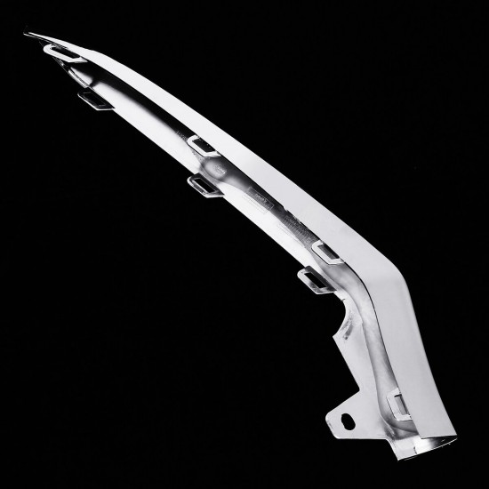 1pc Chrome Front Bumper Cover Trim Molding For Mercedes-Benz W212 E350 14-16 Left/Right