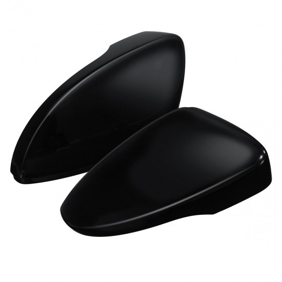 2 Pcs Rear View Wing Mirror Covers Caps For VW Beetle CC Eos Passat Jetta Scirocco 2 Pcs Rear View Wing Mirror Covers Caps For VW Beetle CC Eos Passat Jetta Scirocco