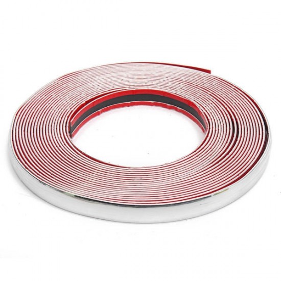 20mmX15m Chrome Universal Car Decor Trim Scratch Resistant Bar Molding Adhesive Strip 20mmX15m Chrome Universal Car Decor Trim Scratch Resistant Bar Molding Adhesive Strip