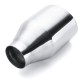 2.25inch Inlet 4inch Outlet 7inch Dual Wall Stainless Steel Exhaust Muffler Pipe Tip