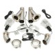 2.5 Inch 6.3mm Dual Electric Exhaust Muffler Valve System Cutout Pipe Kit with Remote Control Stainless Steel 2.5 Inch 6.3mm Dual Electric Exhaust Muffler Valve System Cutout Pipe Kit with Remote Control Stainless Steel
