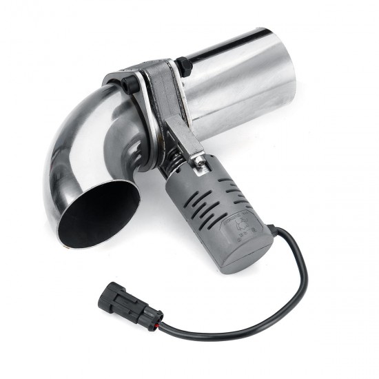 2.5 inch Electric Exhaust Muffler Catback Downpipe Cutout E-Cut Valve Kit Switch Control
