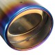 2.5inch Grilled Blue Chrome Stainless Steel Exhaust Muffler Tip Pipe Universal 2.5inch Grilled Blue Chrome Stainless Steel Exhaust Muffler Tip Pipe Universal