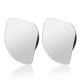2PCS Adjustable Car Convex Blind Spot Side Rear View Mirror Wide Angle