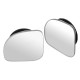2PCS Adjustable Car Convex Blind Spot Side Rear View Mirror Wide Angle 2PCS Adjustable Car Convex Blind Spot Side Rear View Mirror Wide Angle