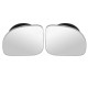 2PCS Adjustable Car Convex Blind Spot Side Rear View Mirror Wide Angle 2PCS Adjustable Car Convex Blind Spot Side Rear View Mirror Wide Angle