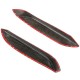 2PCS Front Bumper CF Carbon Fiber Board Upper Side Splitter Canards Lip Spoiler for BMW F80 M3 F82 F83 M4 2015-2018 2PCS Front Bumper CF Carbon Fiber Board Upper Side Splitter Canards Lip Spoiler for BMW F80 M3 F82 F83 M4 2015-2018