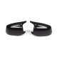 2PCS Gloss Rearview Wing Mirror Cover for BMW F10 F11 F18 5-Series Pre-LCI 10-13 2PCS Gloss Rearview Wing Mirror Cover for BMW F10 F11 F18 5-Series Pre-LCI 10-13