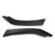 2PCS Matt Black Front Bumper Body Kit Splitter Aprons For For Honda Civic Sedan 4DR 2016-2018 2PCS Matt Black Front Bumper Body Kit Splitter Aprons For For Honda Civic Sedan 4DR 2016-2018