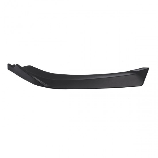 2PCS Matt Black Front Bumper Body Kit Splitter Aprons For For Honda Civic Sedan 4DR 2016-2018 2PCS Matt Black Front Bumper Body Kit Splitter Aprons For For Honda Civic Sedan 4DR 2016-2018