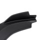 2PCS Matt Black Front Bumper Body Kit Splitter Aprons For For Honda Civic Sedan 4DR 2016-2018 2PCS Matt Black Front Bumper Body Kit Splitter Aprons For For Honda Civic Sedan 4DR 2016-2018